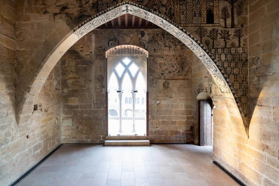 Pinturas murales góticas del Parador