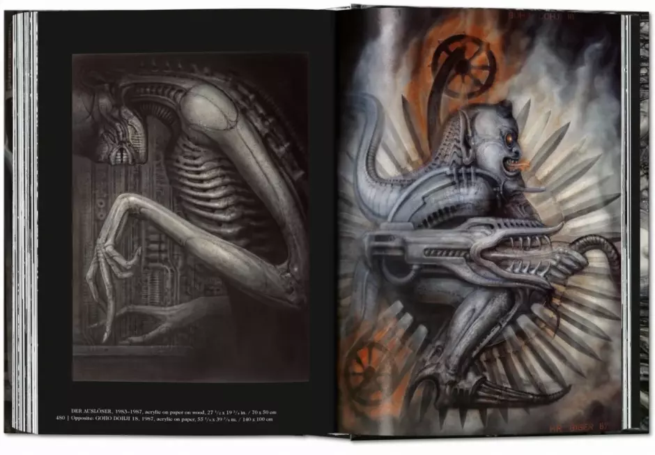 HR Giger. 40th Ed. (45th Edition)