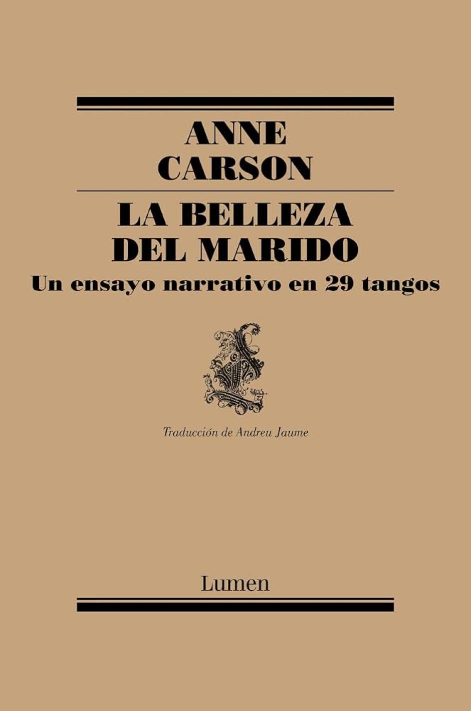 Libro de Anne Carson
