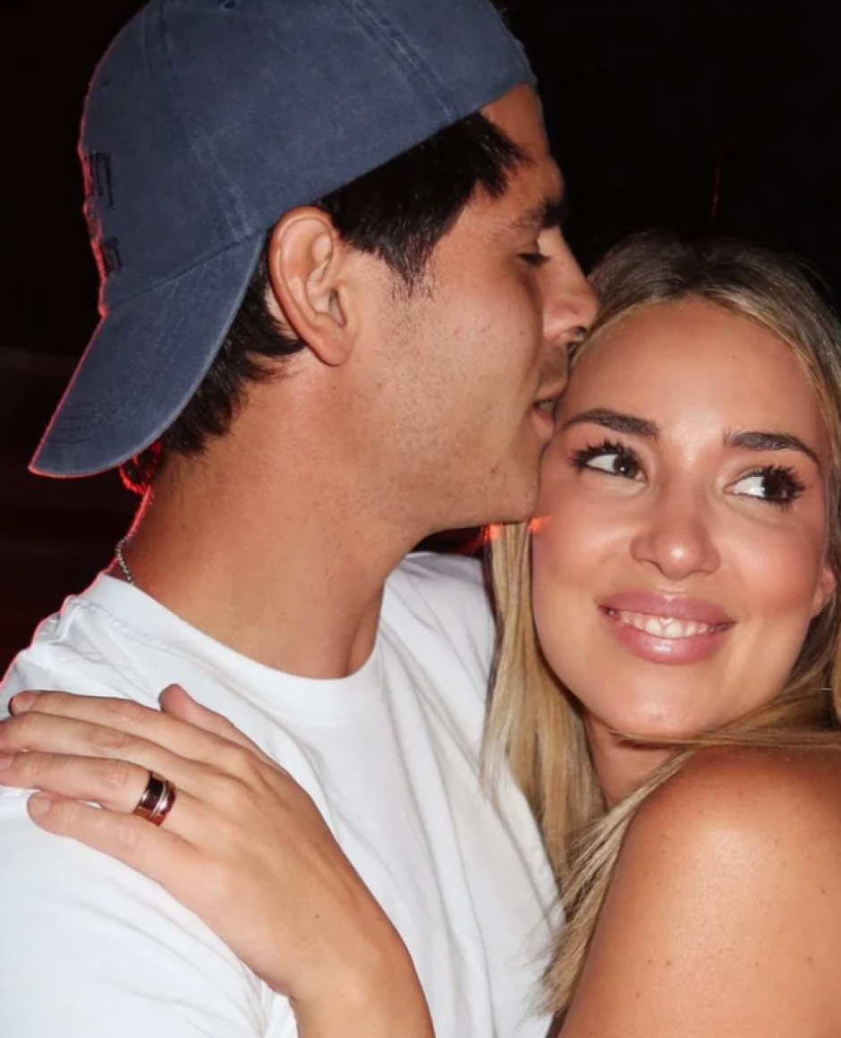 Álvaro Morata y Alice Campello en el concierto de Shakira en Madrid