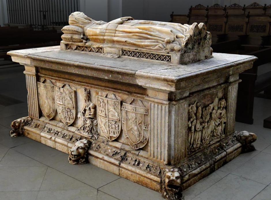 Sepulcro de María de Molina, en el Monasterio de las Huelgas, Burgos