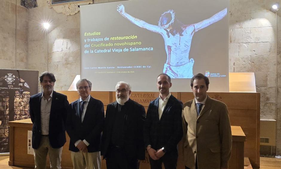 Jornada de estudio de la conservación del Crucificado