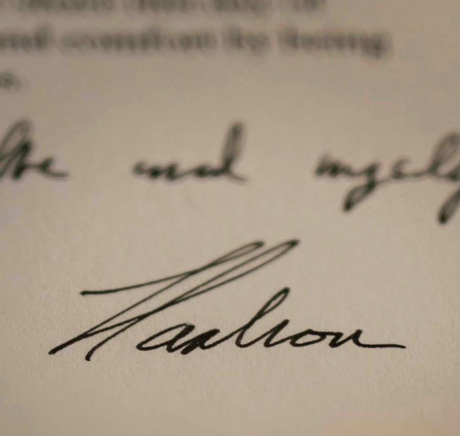 Las cartas del puño y letra del Rey Haakon