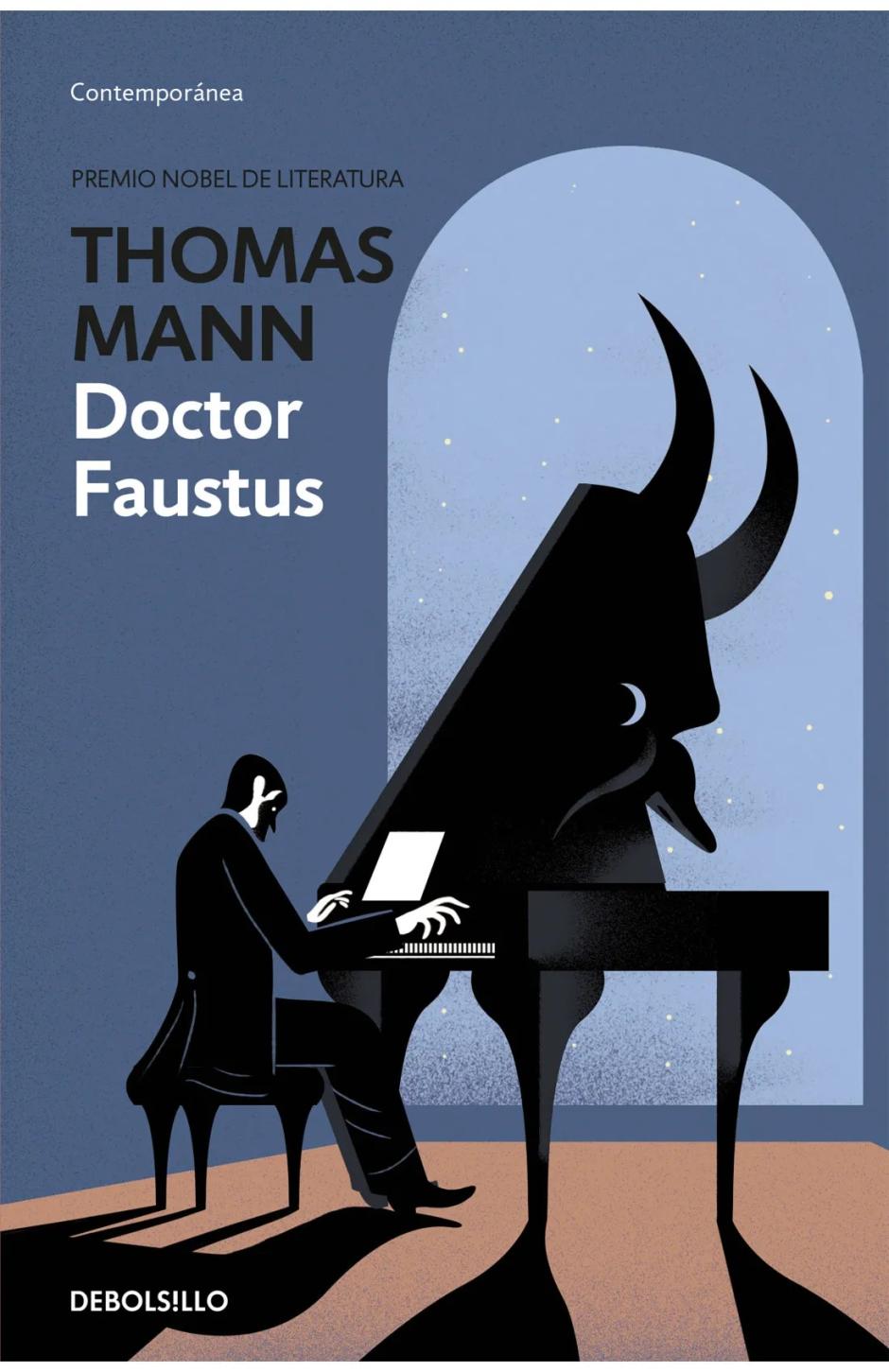 Cubierta de 'Doctor faustus', de Thomas Mann
