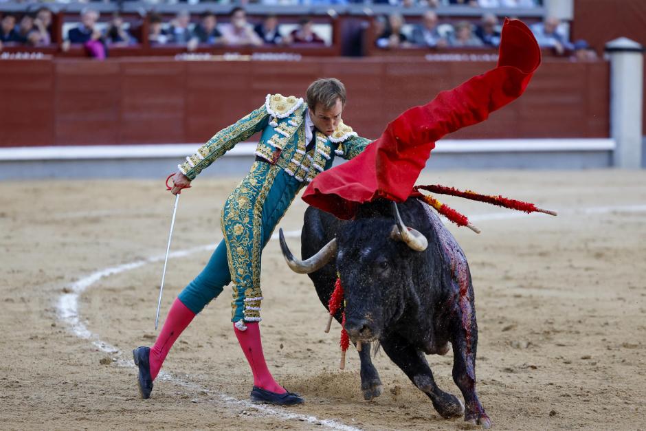 Pase de pecho de Román, este domingo en Madrid