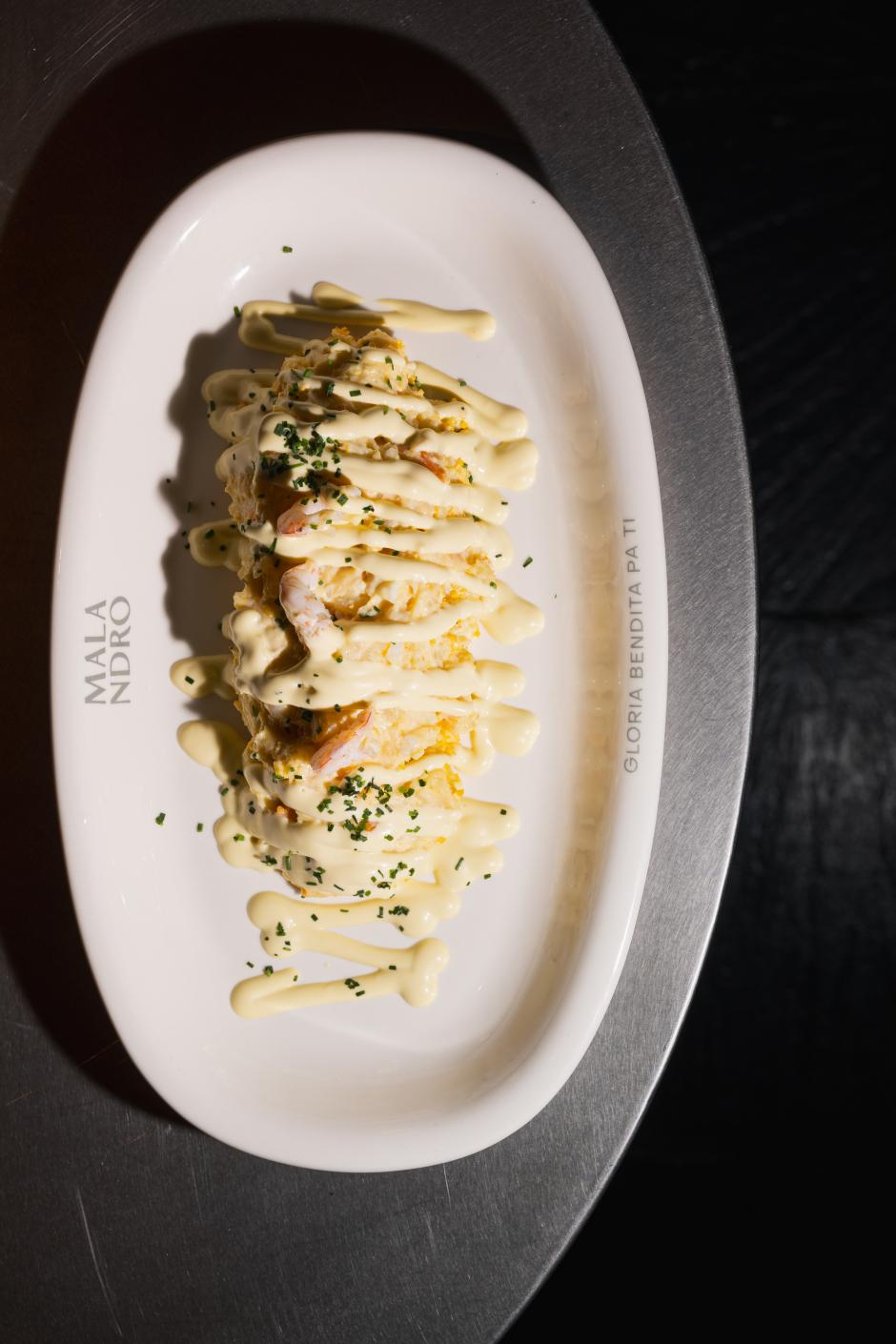 La ensaladilla de gambas emulsionada es uno de sus atractivos para los días en los que el calor aún no se ha ido