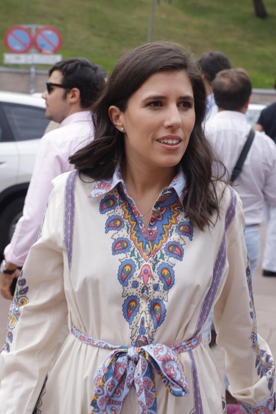 Teresa Urquijo attending the last bullfight of the autumn fair. In Madrid on Monday, October 12, 2026