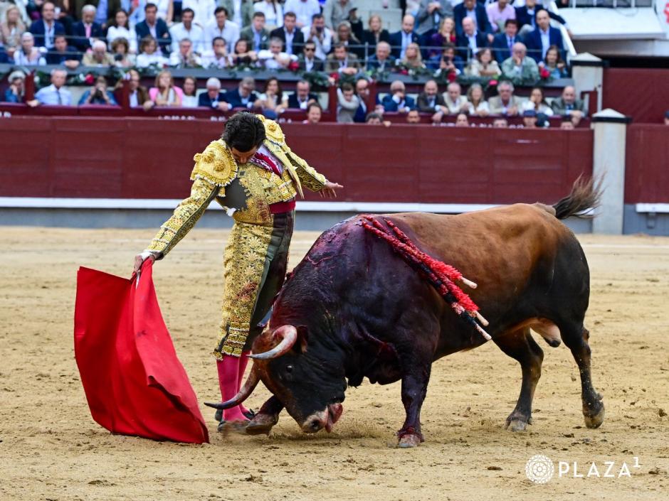 Morante de la Puebla, con el segundo de su lote y cuarto de la tarde
