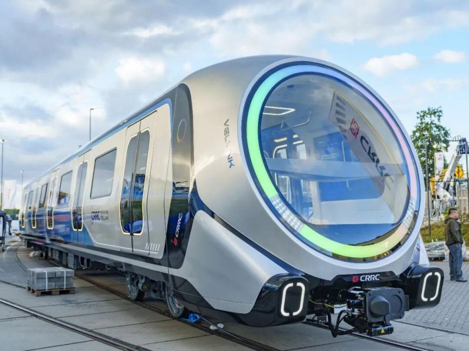 Modelo del tren chino VELLINK, operado con inteligencia artificial