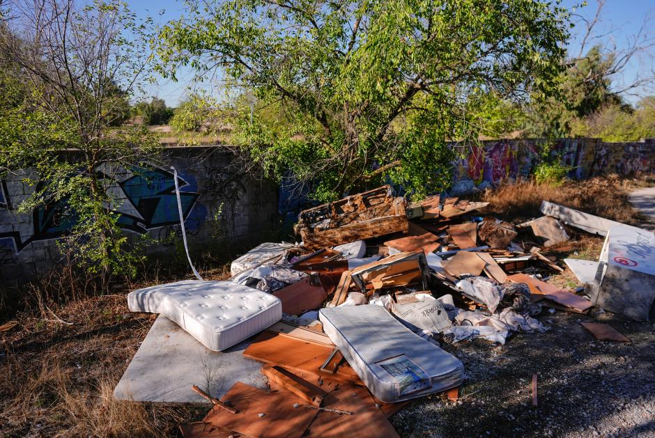 Imagen actual de la zona del futuro Campamento