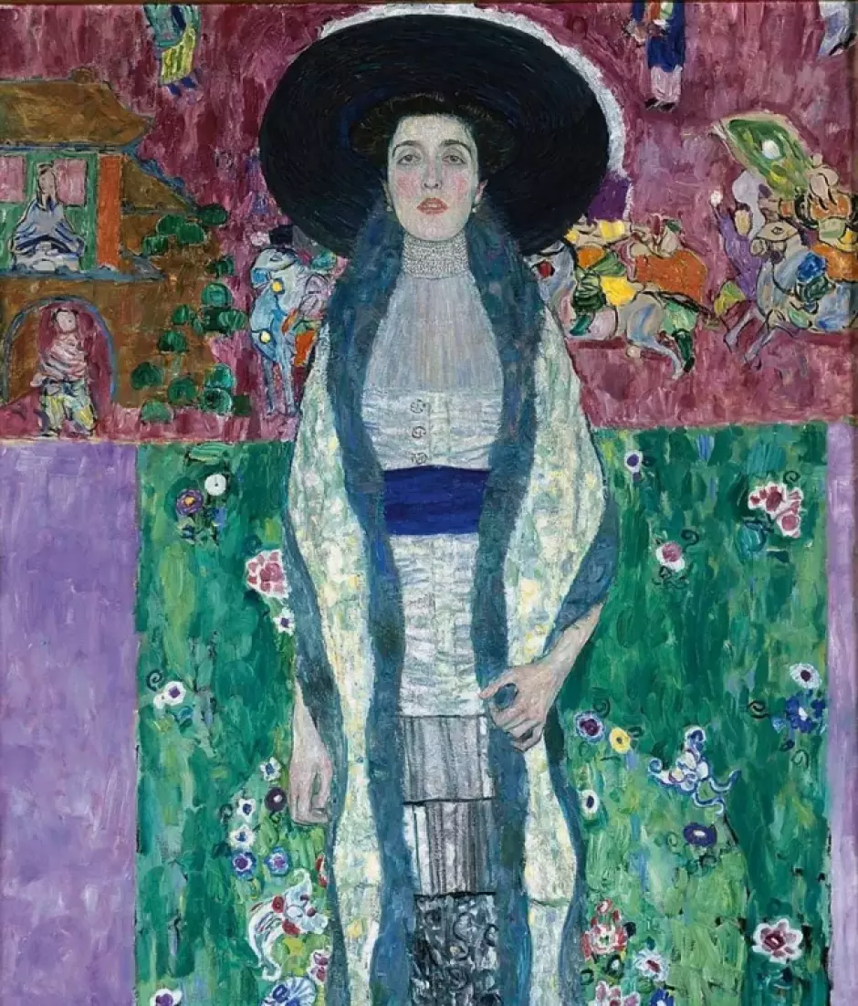Gustav Klimt, Retrato de Adele Bloch-Bauer II , 1912