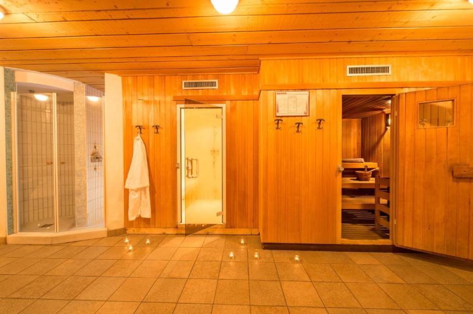El hotel tiene la sauna finlandesa más alta de Europa