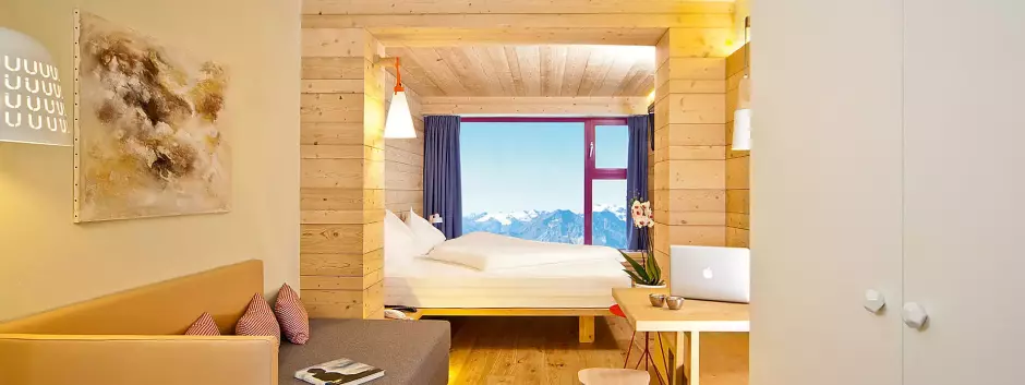 Habitación del Glacier Hotel Grawand