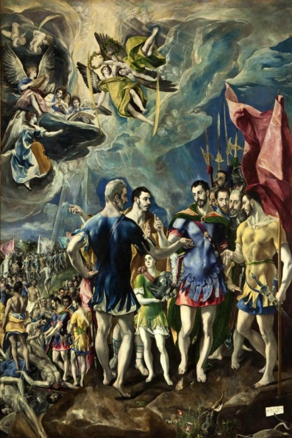 El 'Martirio de San Mauricio' de El Greco