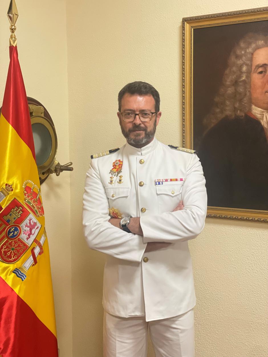 El coronel Fernando Soto Maceiras, actual director del Centro de Estudios Superiores de Intendencia de la Armada (CESIA)