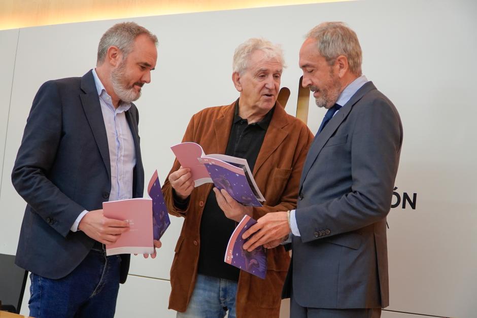 Presentación de la agenda del Museo de la Evolución Humana, en Burgos