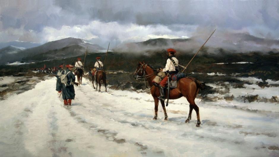 Carlistas al exilio por Ferrer-Dalmau