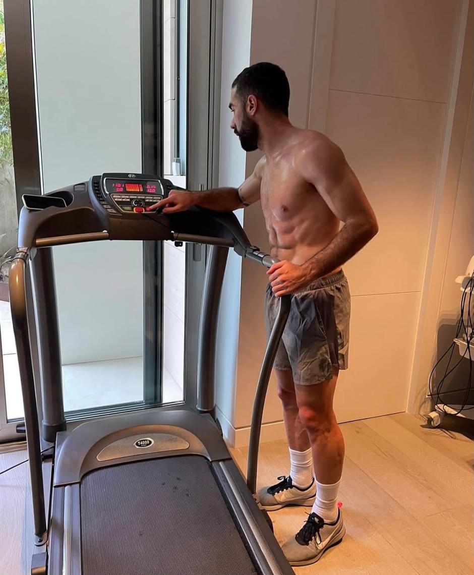 El gimnasio privado de Dani Carvajal