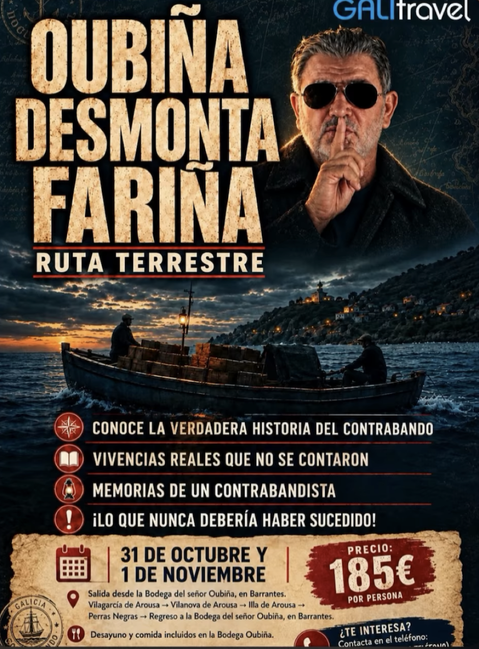Nueva ruta del narcotráfico de Laureano Oubiña