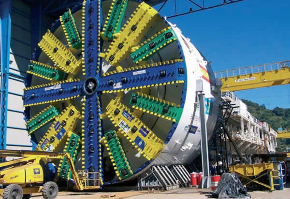 Tuneladora Dulcinea que ejecutó el soterramiento de la M-30