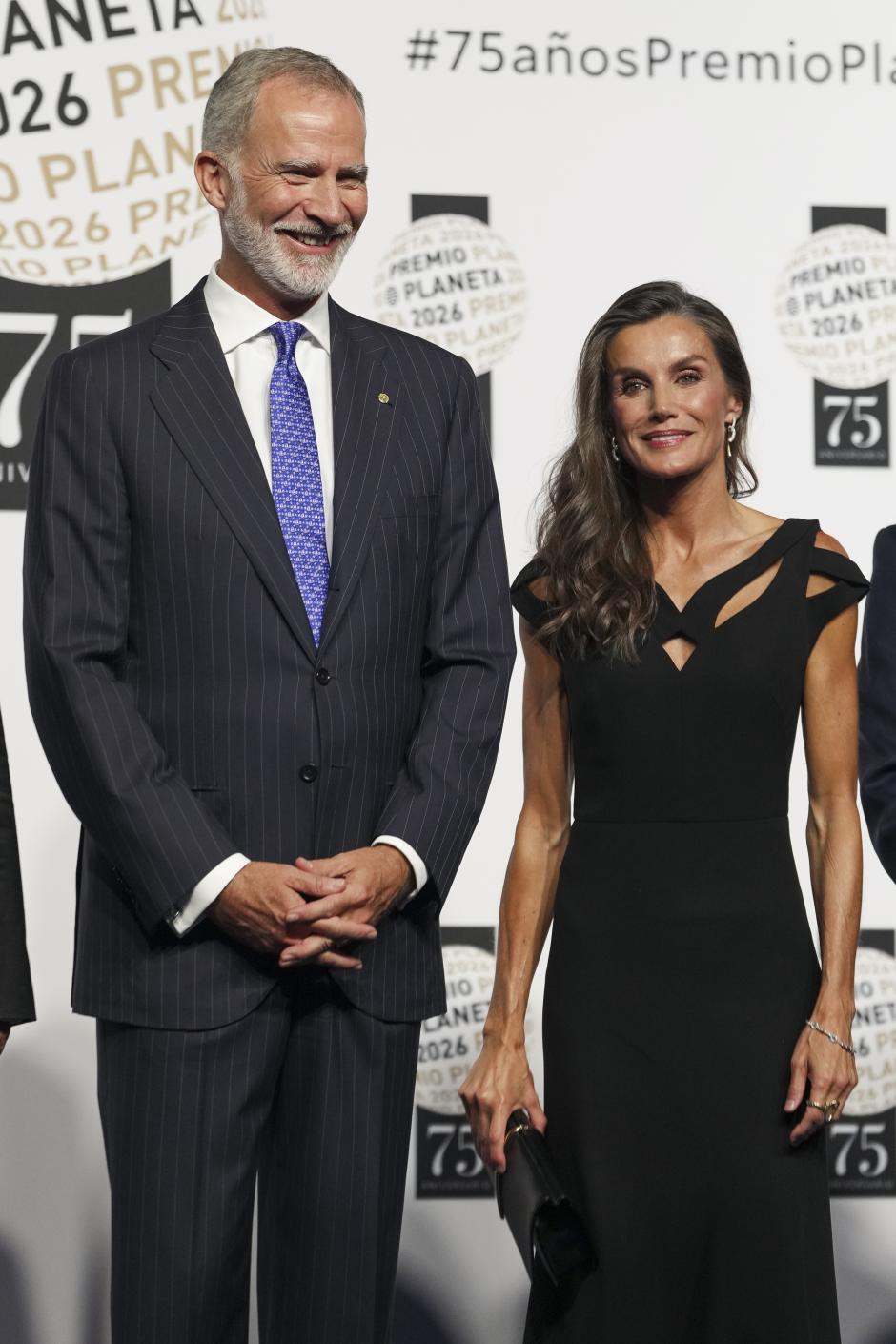 La Reina Letizia, junto a Felipe VI