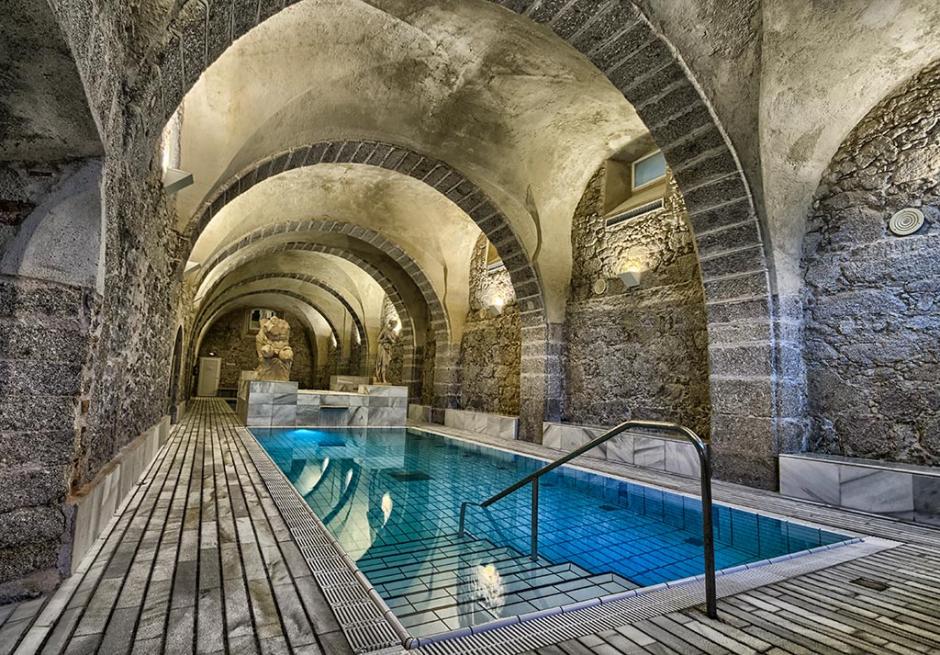 Balneario en Baños de Montemayor