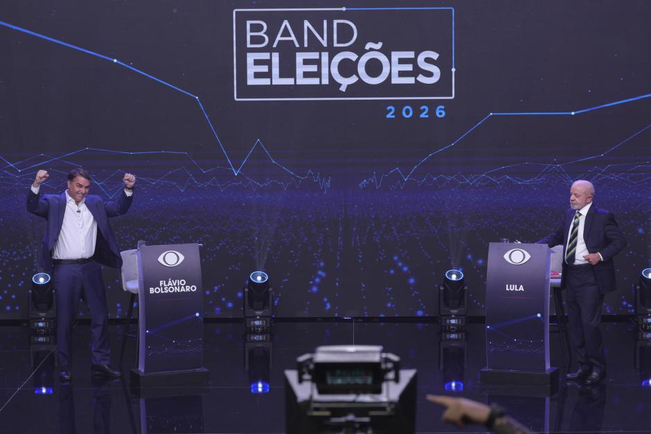 Una de las imágenes del primer debate