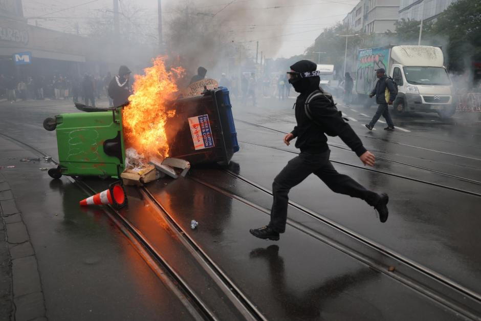 Incidentes en Bruselas el pasado 9 de octubre