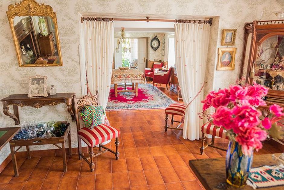 Interior de la casa El Noceo