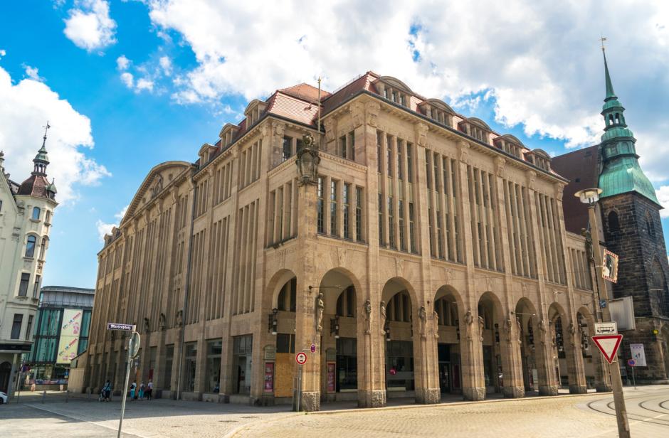 Los grandes almacenes de Görlitz sirvieron de escenario para "El Gran Hotel Budapest"