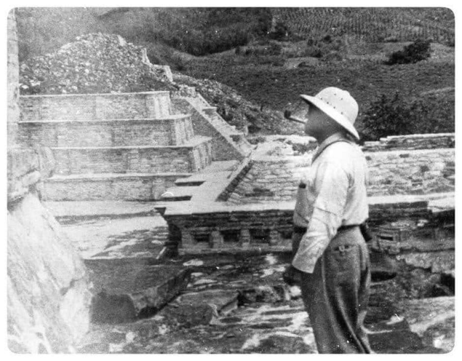 El arqueólogo e investigador del Instituto Nacional de Antropología e Historia José Garcia Payón
