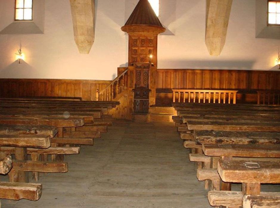 Aula de Fray Luis de León, donde volvió a dar clases tras su encarcelamiento