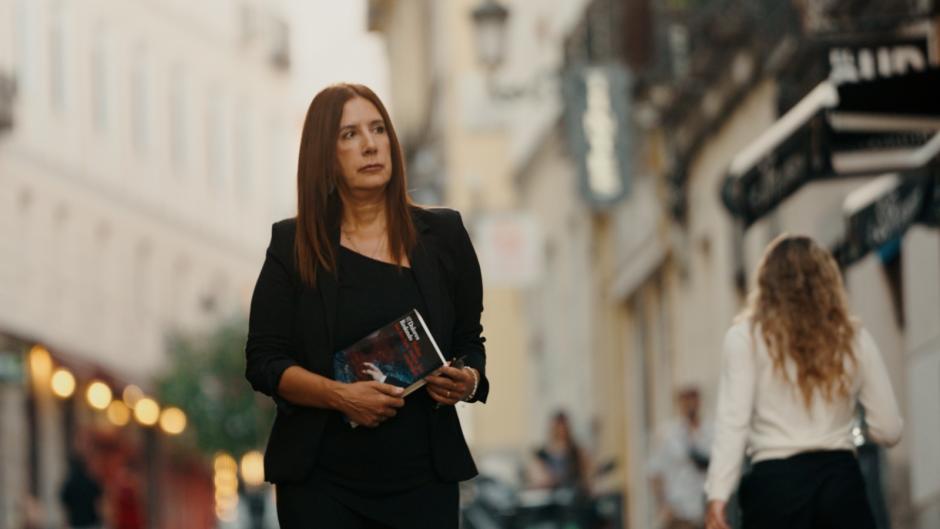 Dolores Redondo con su nuevo libro 'Todas las noches, todas las ciudades'