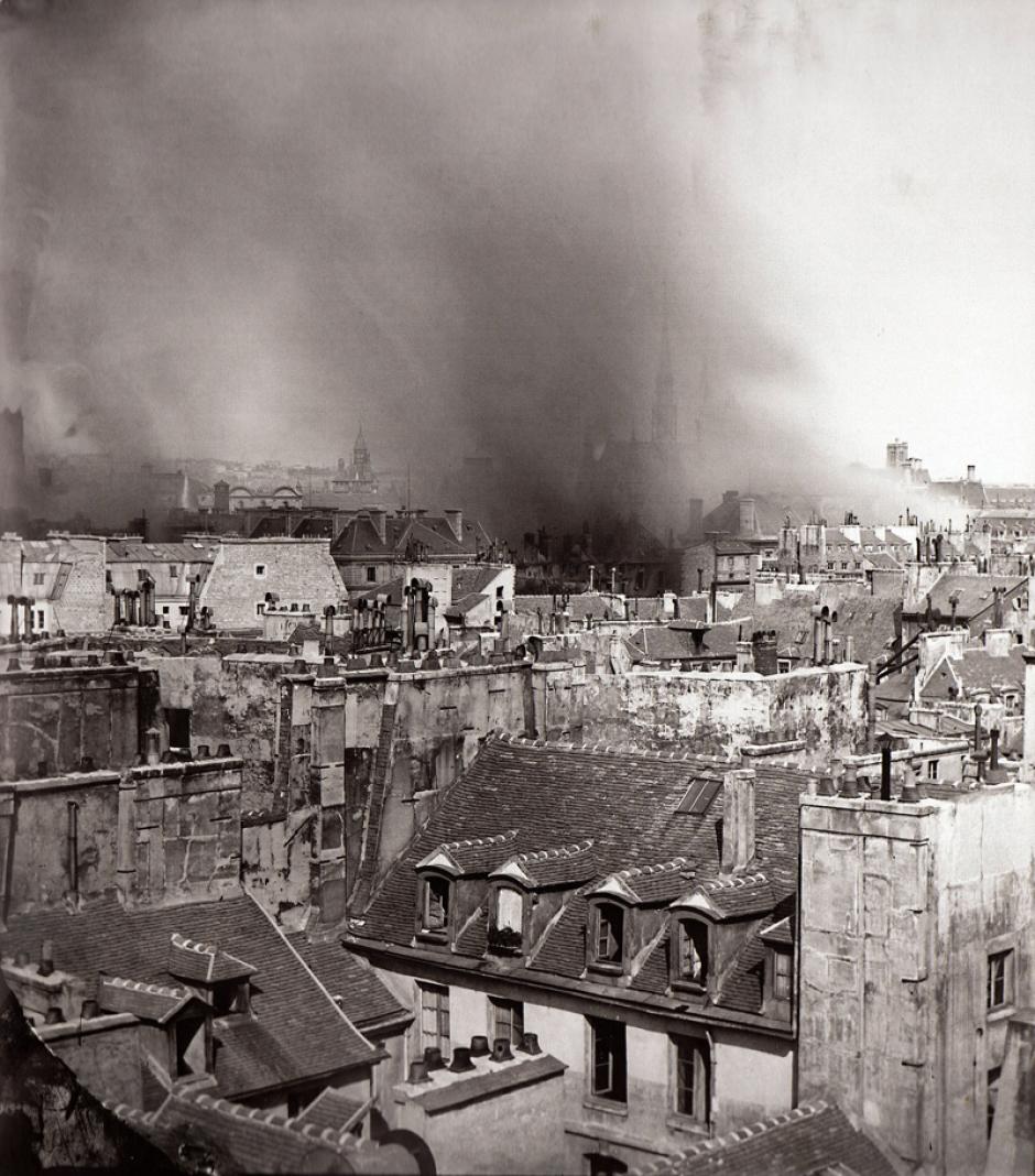 Incendio en el Palacio de Justicia