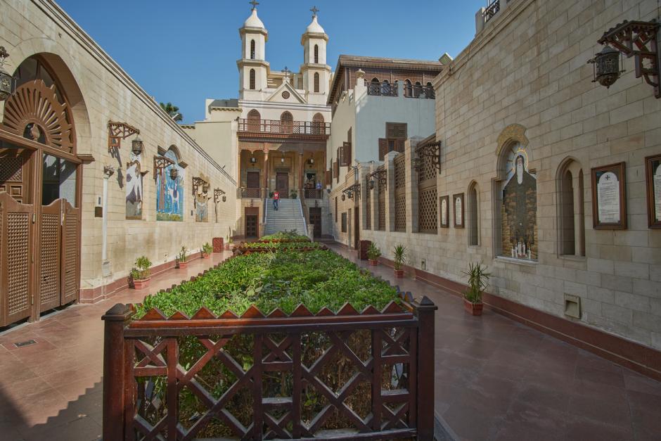 La Iglesia Colgante en el Viejo Cairo