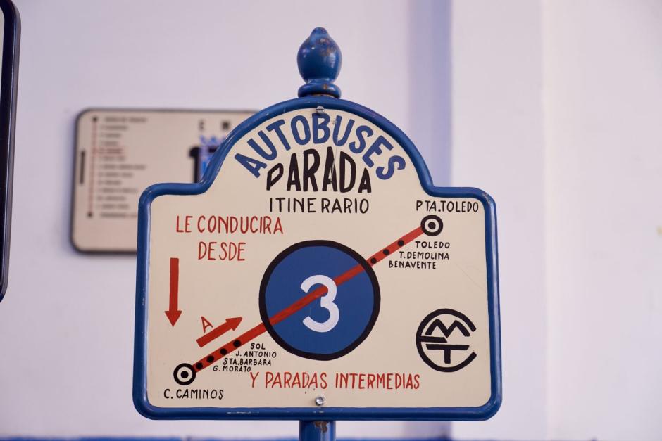 Parada histórica del tranvía línea 3 EMT Madrid