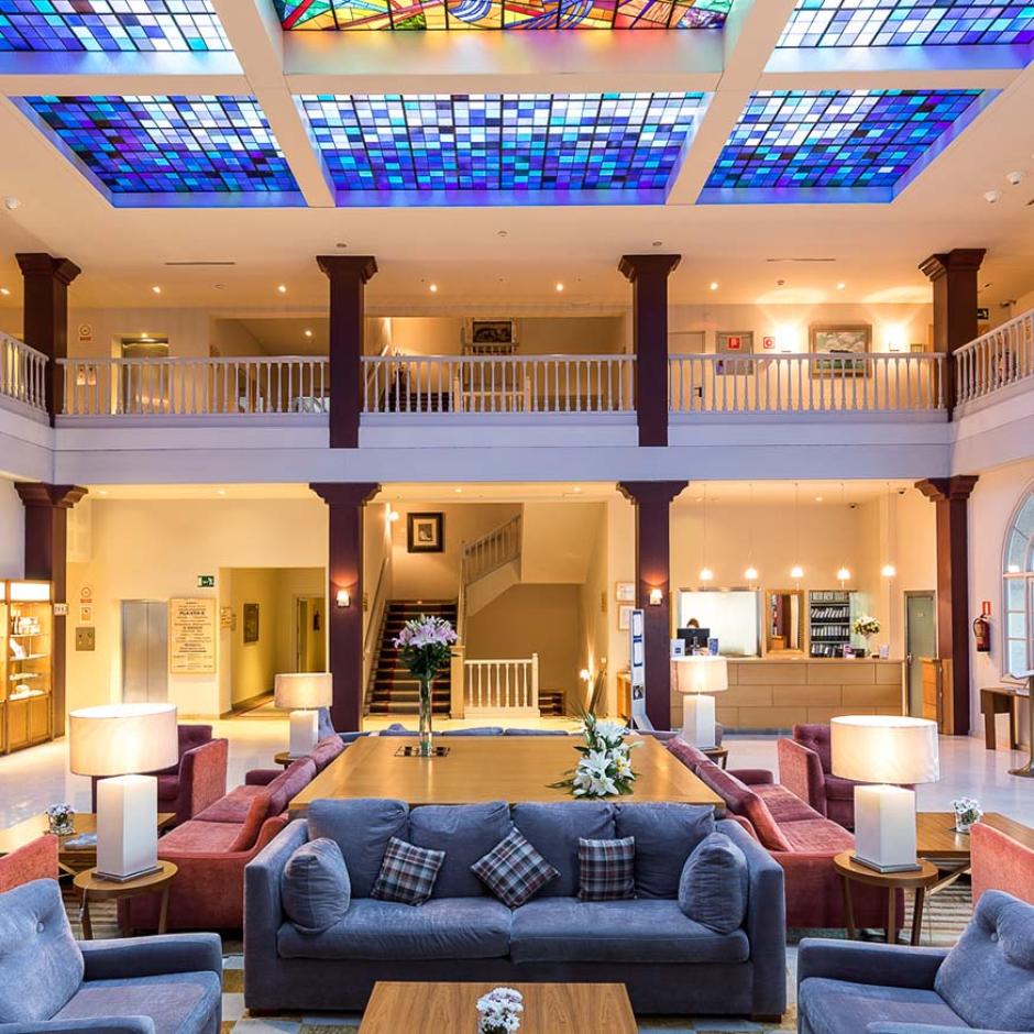 Interior del Parador de Vic-Sau