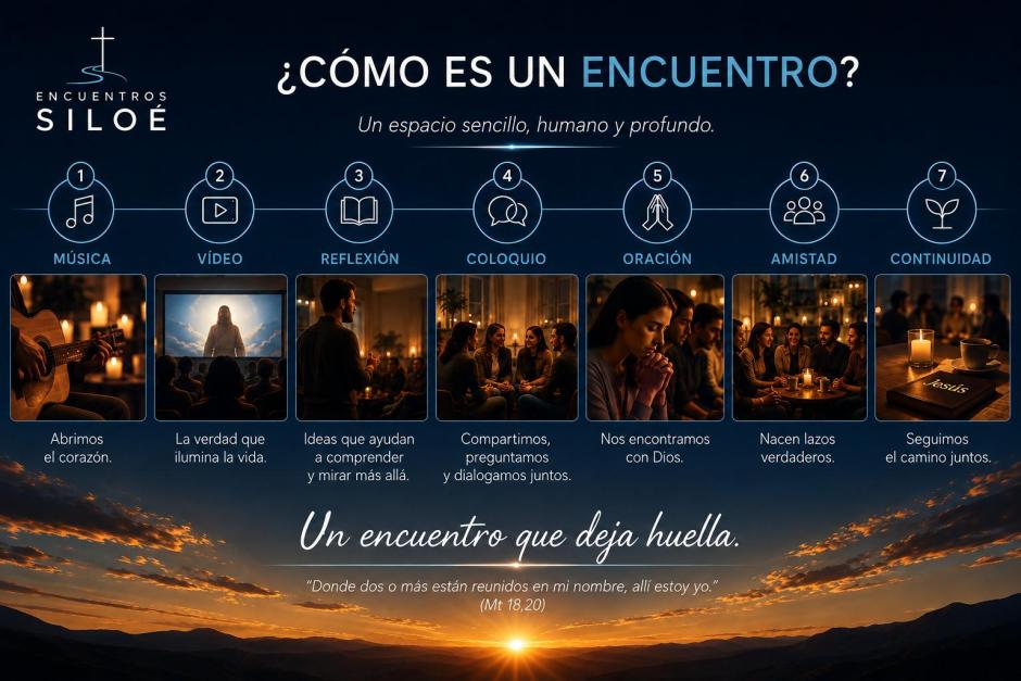 Cómo es un encuentro Siloé