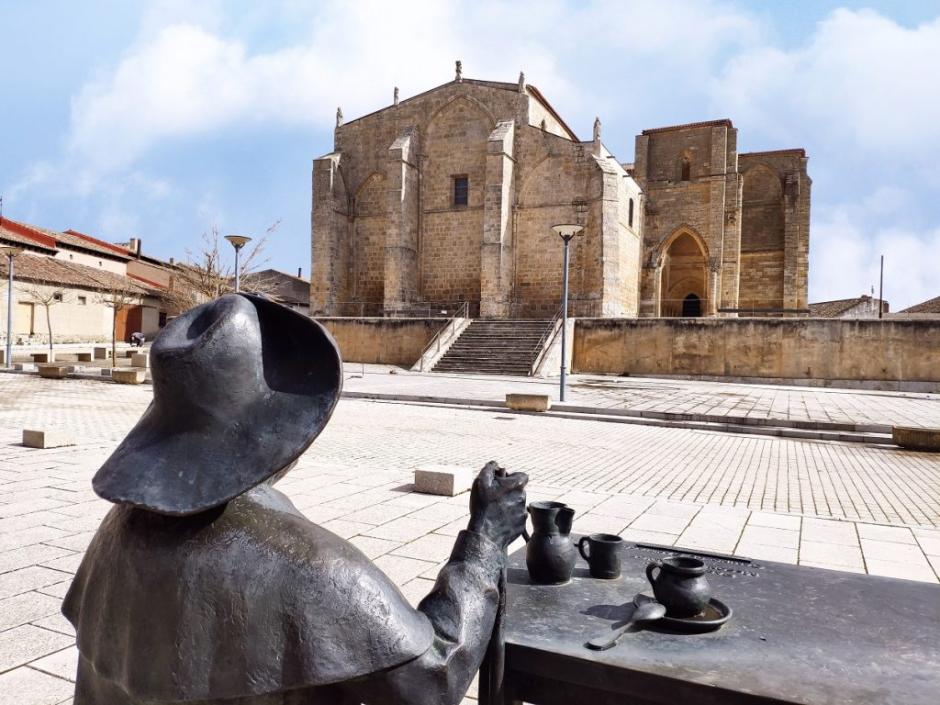 Iglesia de Santa María la Blanca, en Villalcazar de Sirga, Palencia