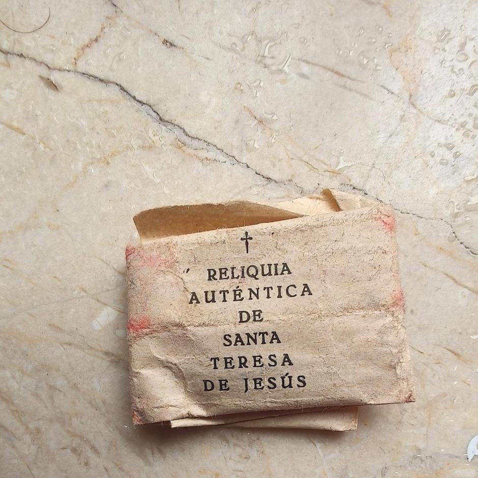 Supuesta reliquia de segunda clase encontrada en una vivienda de Villoria, en Salamanca