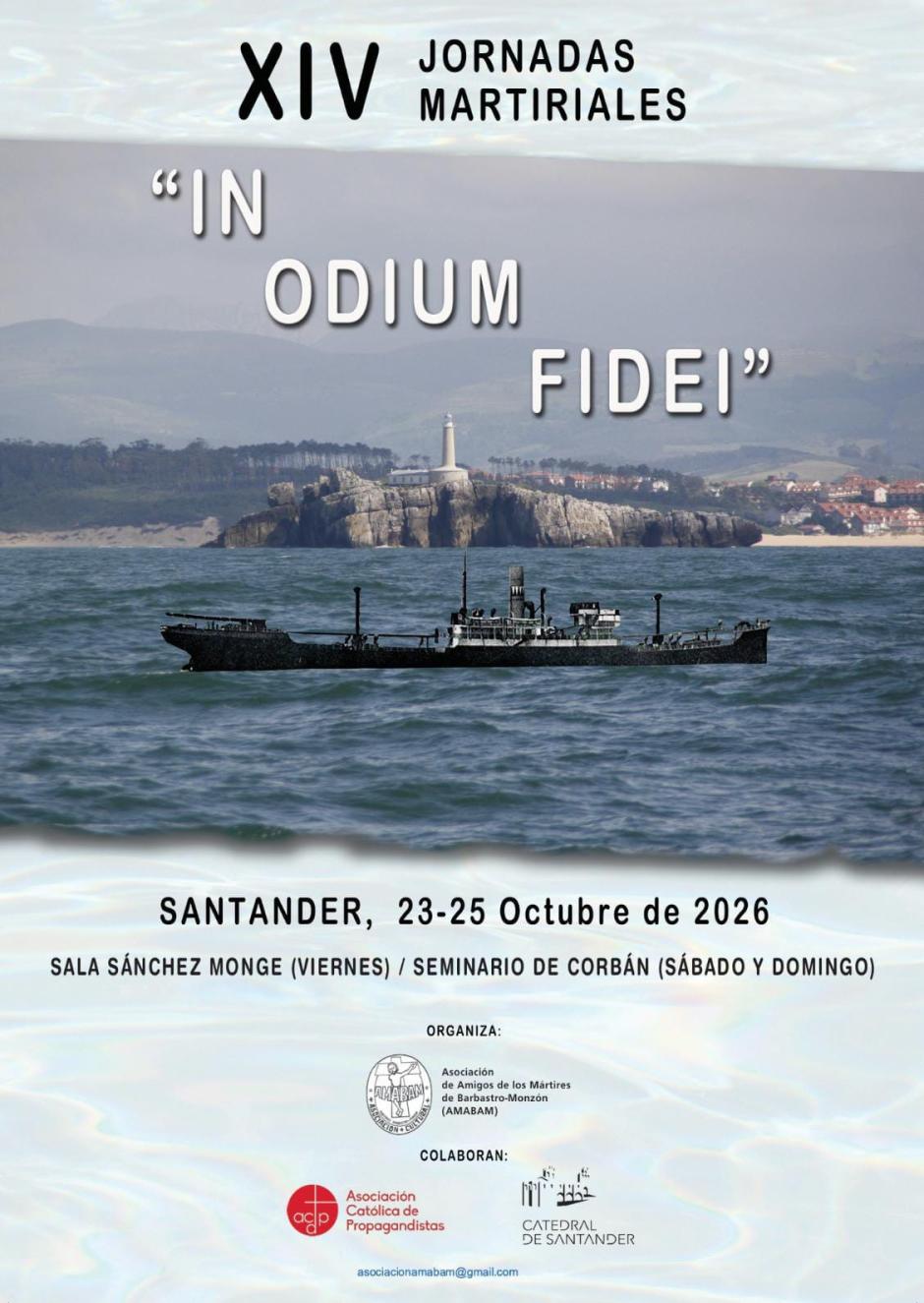 El cartel de las Jornadas Martiriales