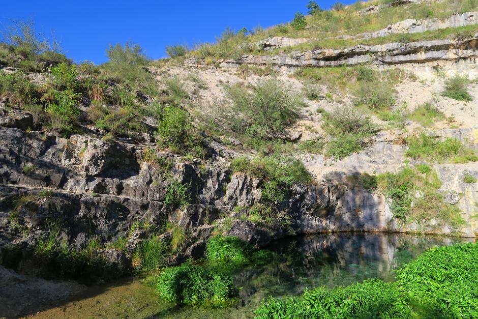 Pozo Azul, en Covanera (Burgos)