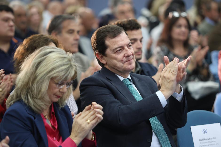 El presidente del Partido Popular de Castilla y León, Alfonso Fernández Mañueco
