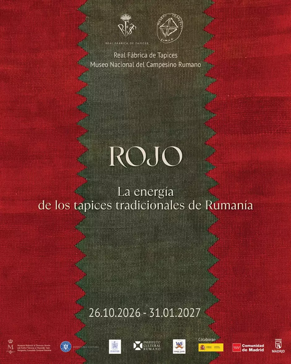 Catálogo de la exposición 'Rojo', en la Real Fábrica de Tapices de Madrid