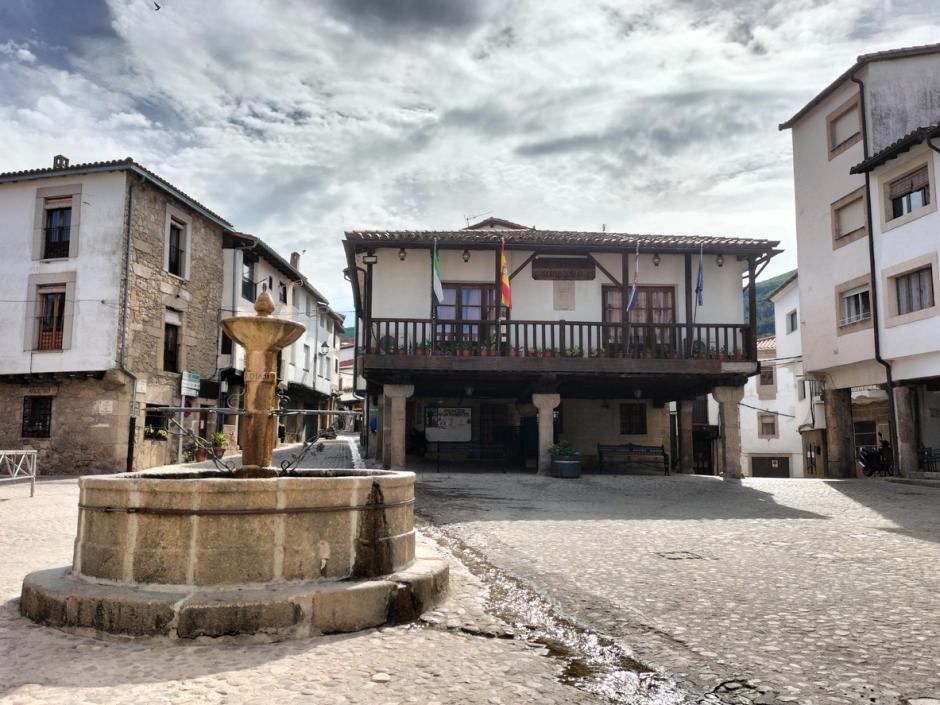 Plaza de San Martín de Trevejo