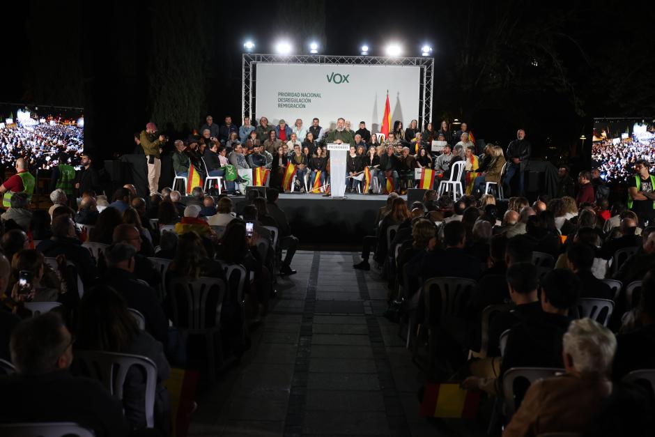 Mitin de Vox en Zamora, este martes
