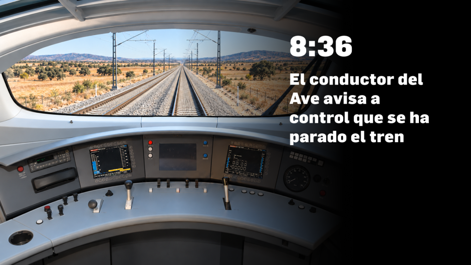 Ilustración sobre el accidente de trenes en Urda (Toledo)