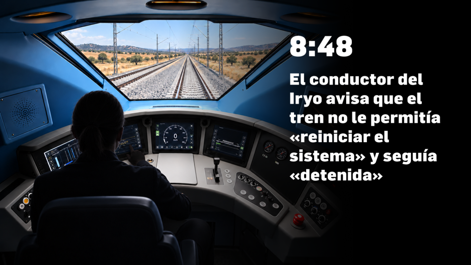 Ilustración sobre el accidente de trenes en Urda (Toledo)