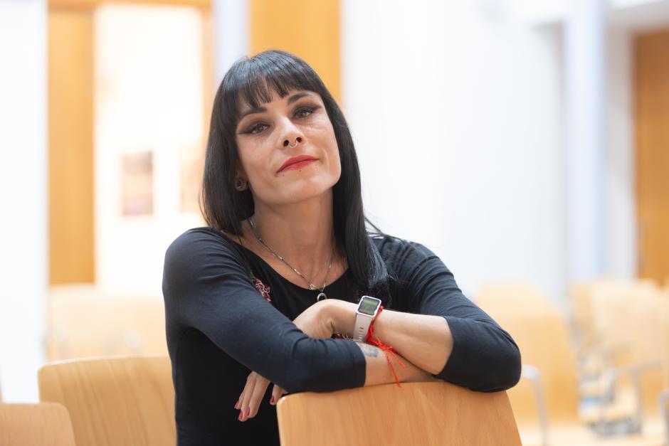 Carmen Cadierno posa para Ical