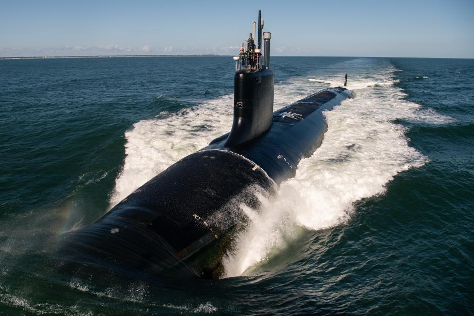 Submarino de Estados Unidos Massachusetts SSN 798